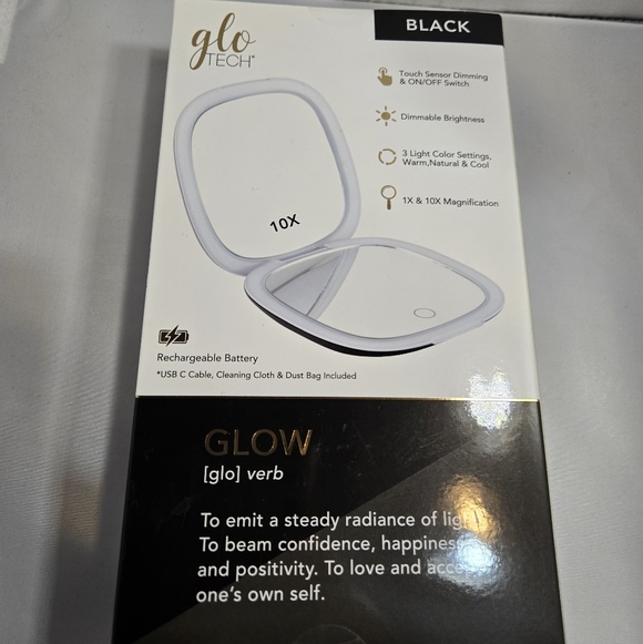 Glo Tech LED Compact Mirror - Picture 2 of 5